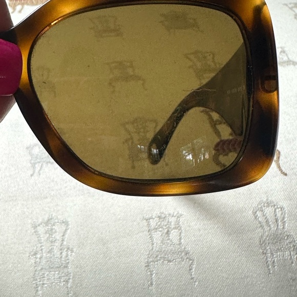 Chanel Square Sunglasses Tortoiseshell Acetate CC Logo - Picture 3 of 15